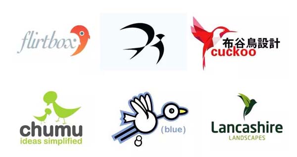 鳥主題logo設計欣賞二